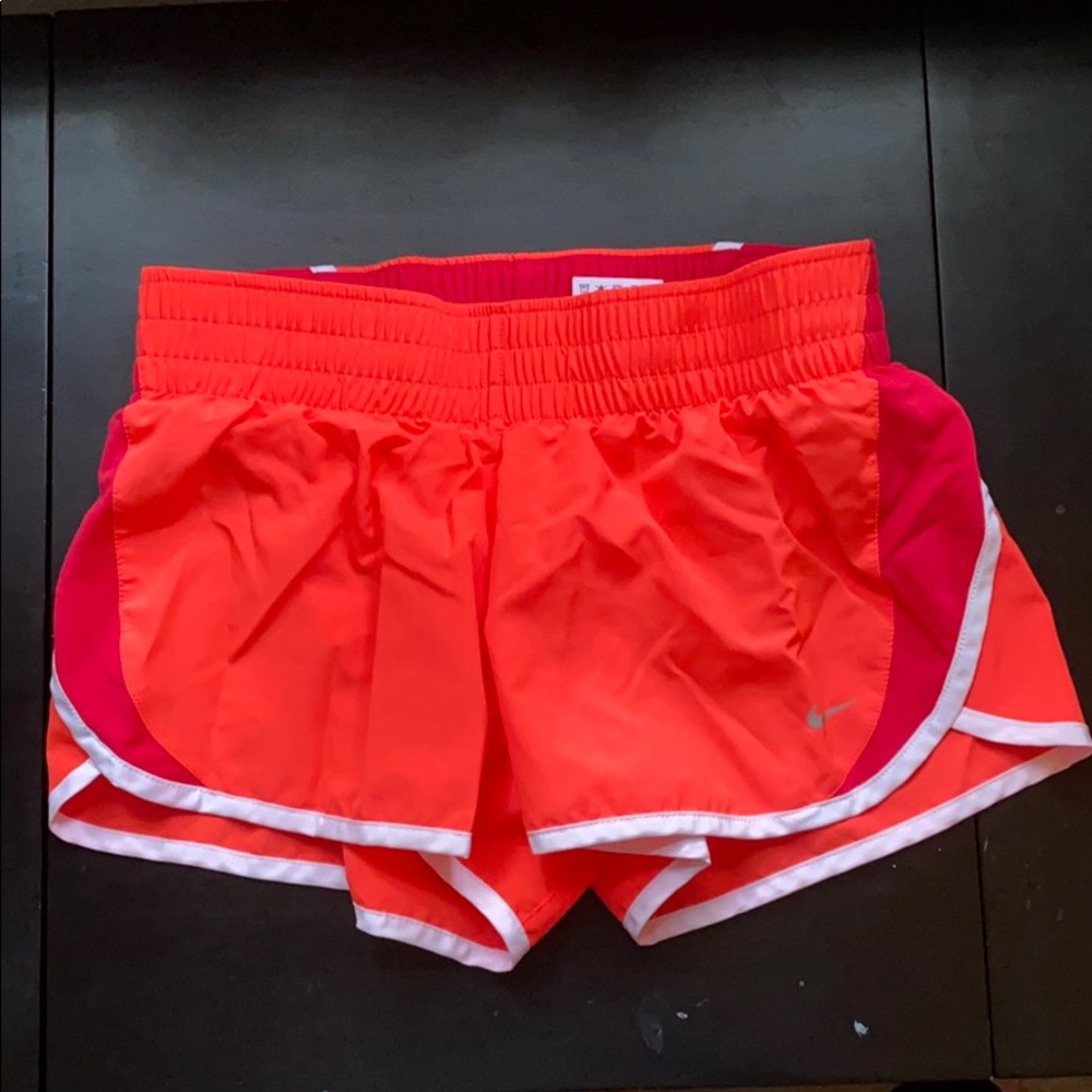 Orange Dri-Fit Nike Shorts